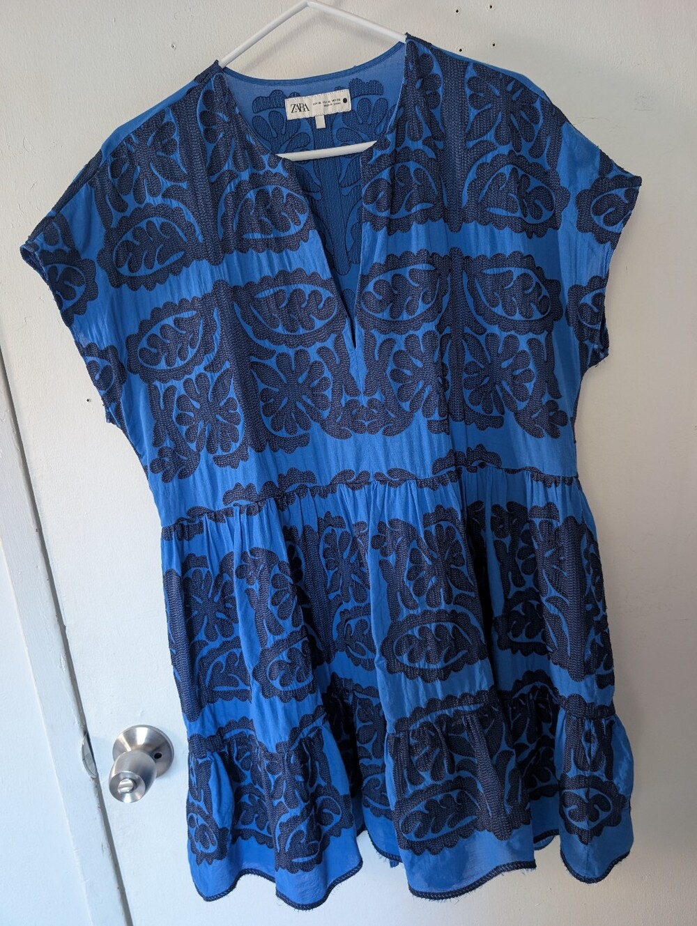 Zara Embroidered Dress